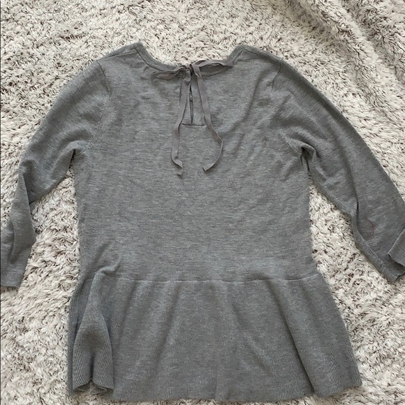 Women’s Peplum Sweater - Picture 4 of 4